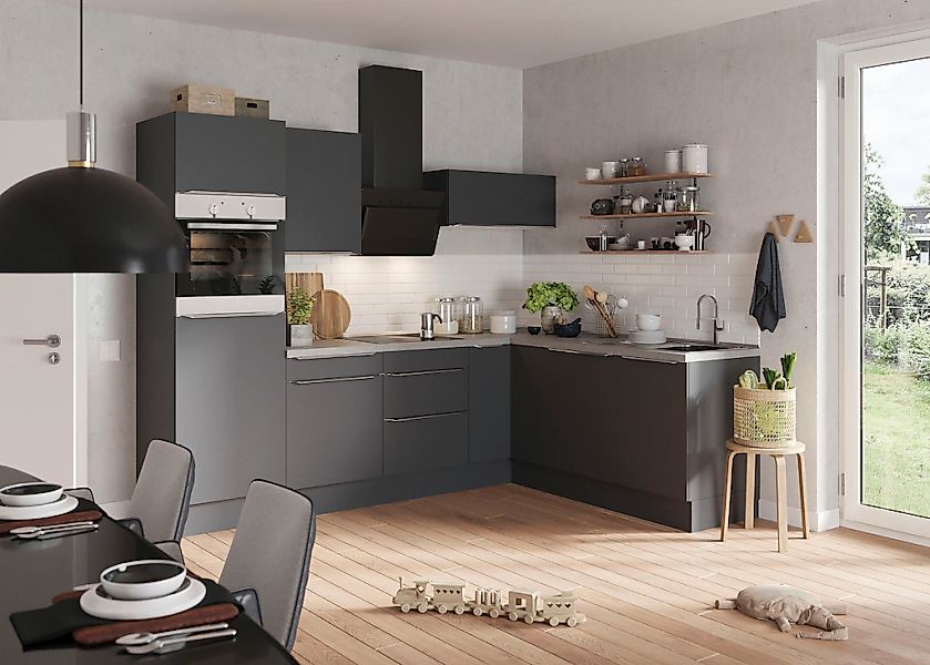 KOCHSTATION Winkelküche »KS-Aken« wahlweise mit E-Geräten und Stellvariante günstig online kaufen