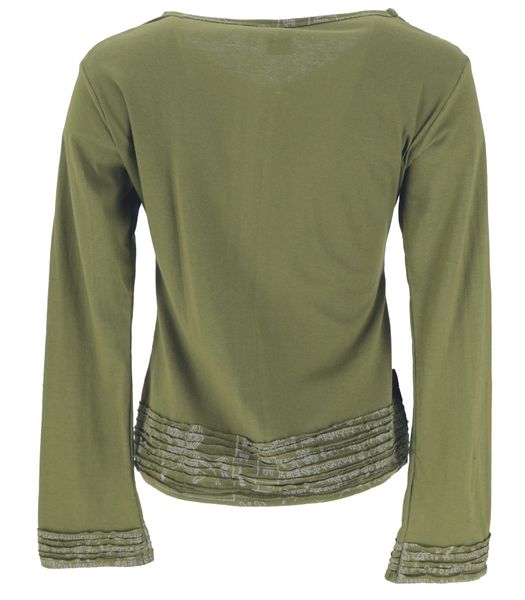 Guru-Shop Longsleeve Langarmshirt Boho-chic, Hare Krishna günstig online kaufen