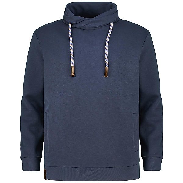 RAGMAN Sweatshirt aus Baumwollmischung Farbe marine Größe: 6XL günstig online kaufen