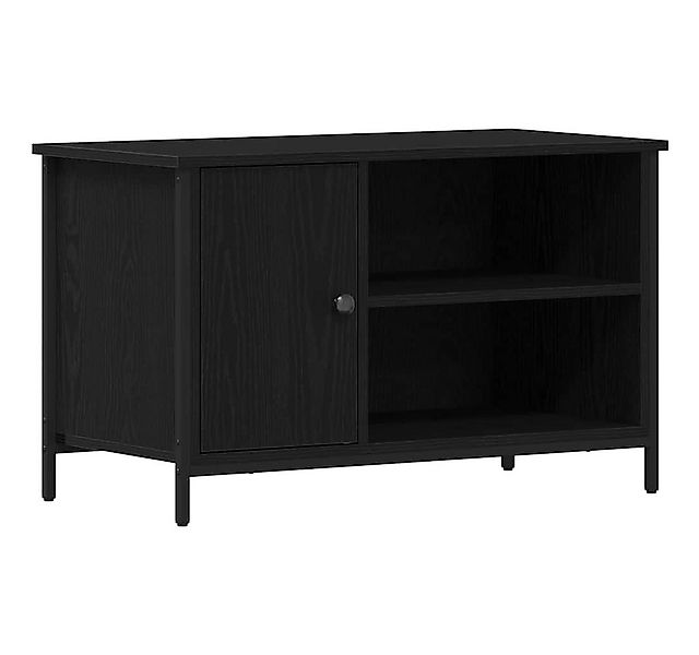 vidaXL TV-Schrank TV-Schränk Schwarz Eichen-Optik 80 x 40 x 50 cm Holzwerks günstig online kaufen