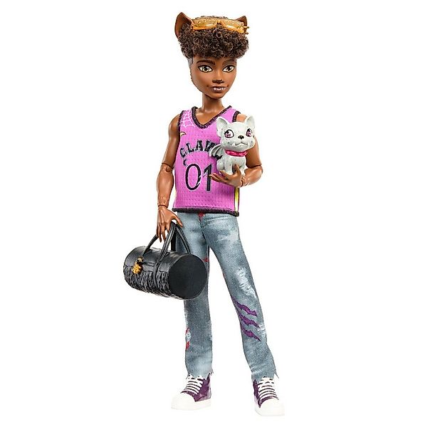 Mattel® Anziehpuppe Monster High Puppe Clawd Wolf günstig online kaufen