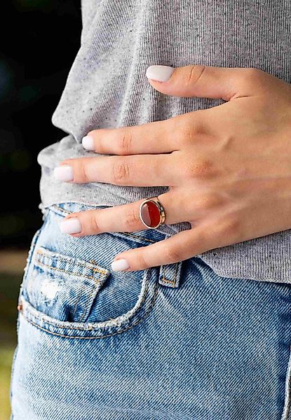 mantraroma Silberring URGAMAL aus 925 Silber günstig online kaufen