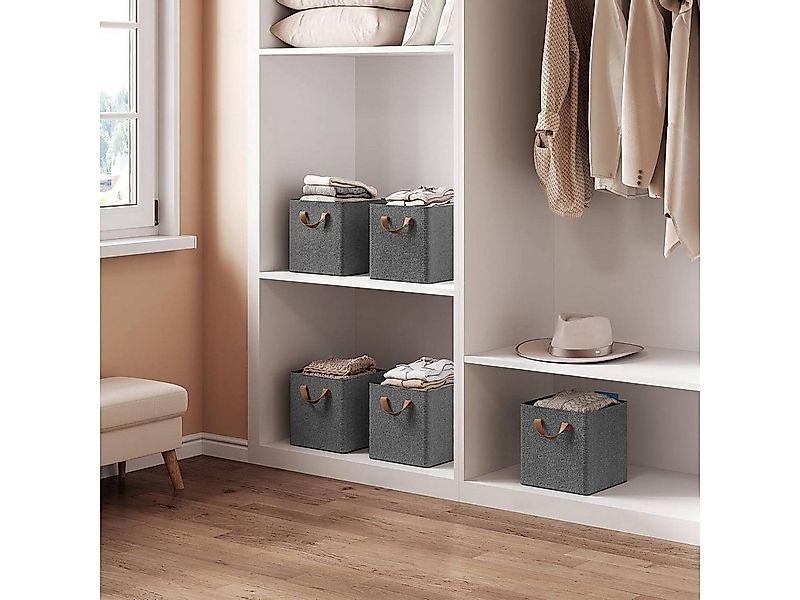 Woltu Aufbewahrungsbox (3 St), faltbare Stoffboxen 3 Stück, mit Griffen Met günstig online kaufen