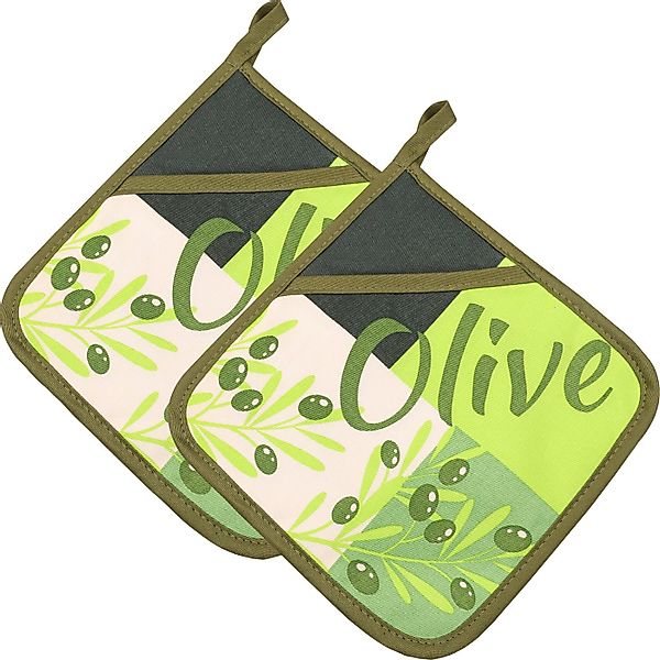 stuco Topflappen Topflappen "Verdial" 2er-Pack, Motiv günstig online kaufen