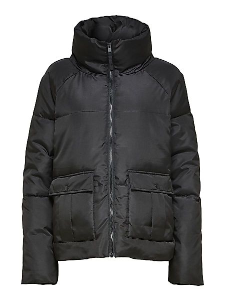 SELECTED Hoher Kragen Puffer- Jacke Damen Schwarz günstig online kaufen
