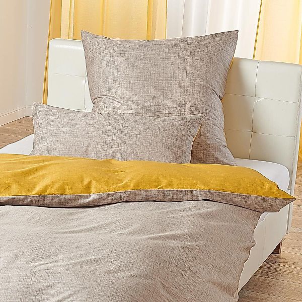 TRAUMSCHLAF Bettwäsche Texture, Mako Satin, 2 günstig online kaufen