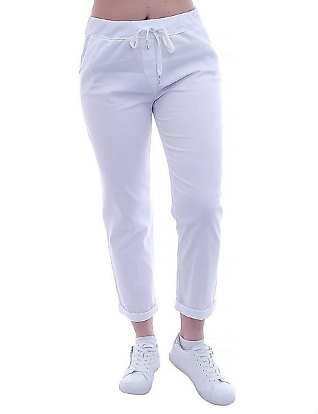 YESET Chinohose YESET Damen Chino Sommer Hose Damenhose Weiss L günstig online kaufen