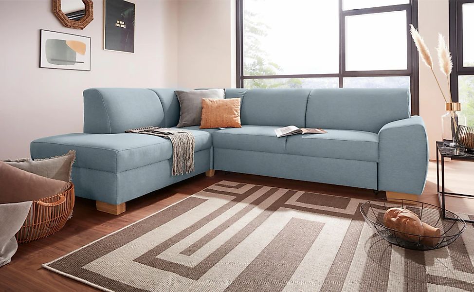 DOMO collection Ecksofa "Incanto kubische Formensprache, komfortabel, L-For günstig online kaufen