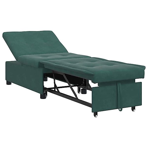 vidaXL Sofa Schlafsofa Dunkelgrün 67 x günstig online kaufen