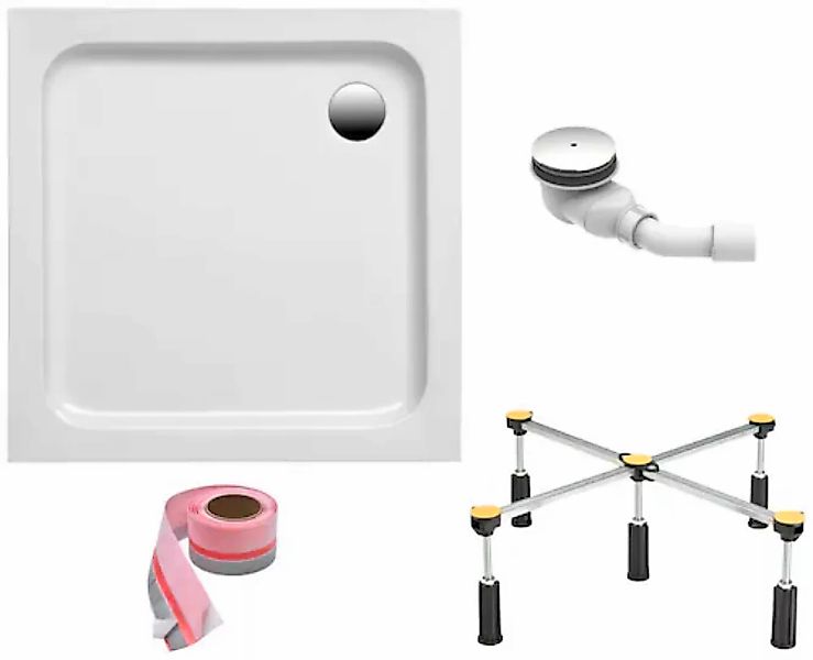 OTTOFOND Duschwanne, quadratisch, Sanitäracryl, Set, 90x90x6 günstig online kaufen