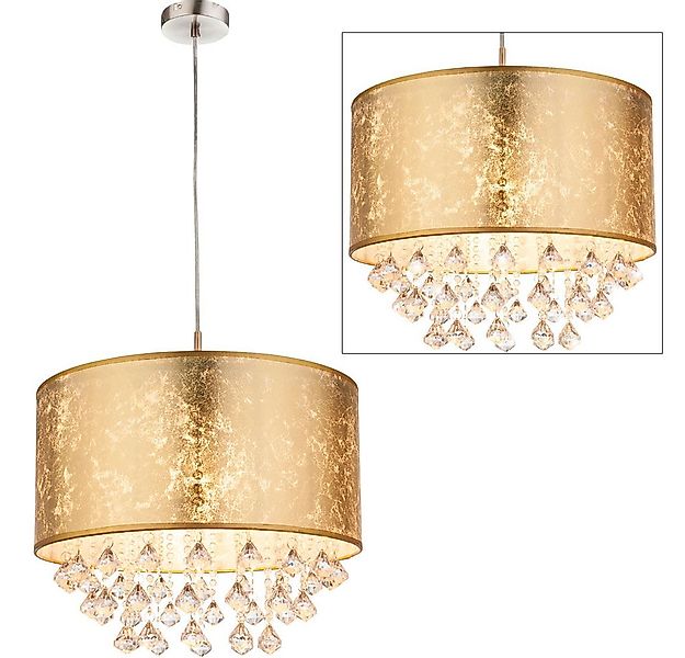 GLOBO LIGHTING LED-Hängeleuchte, Leuchtmittel nicht inklusive, Kristall Hän günstig online kaufen