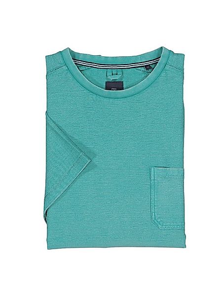 Engbers T-Shirt engbers Herren T-Shirt strukturiert, Petrolgruen günstig online kaufen