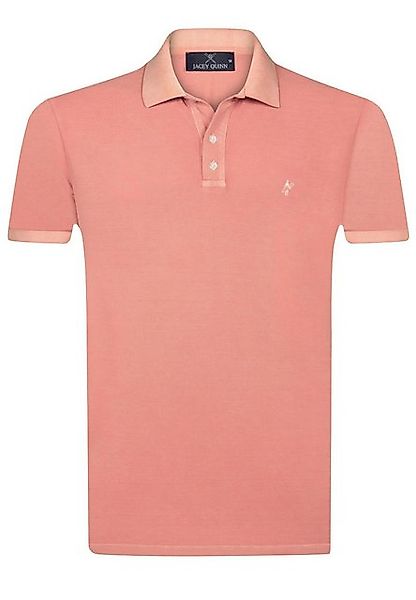 Jacey Quinn Poloshirt Garment Dye Polo Shirt Short Sleeve günstig online kaufen