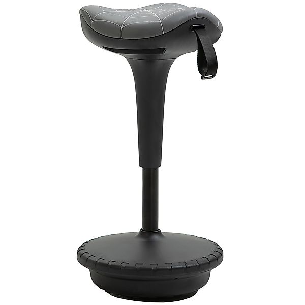 Vinsetto Bürohocker mit Schwenkfunktion, ergonomischer Hocker, höhenverstel günstig online kaufen