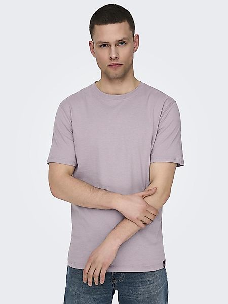 ONLY & SONS Rundhalsshirt ONSMAX LIFE günstig online kaufen