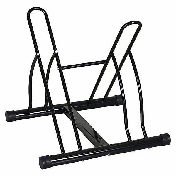 HOMCOM Fahrradständer schwarz schwarz B/H/L: ca. 54x57x60 cm günstig online kaufen