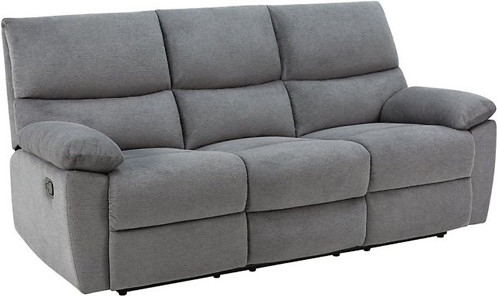 Home affaire 3-Sitzer LANNOY, manuelle o. elelektrische Relaxfunktion in 2 günstig online kaufen