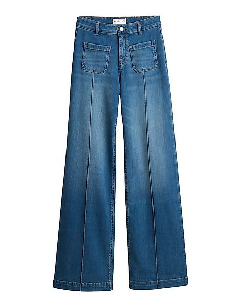 OPUS PANTS Palazzohose MELLY GROOVE aus Dry Indigo® Mid Rise Palazzo Fit, L günstig online kaufen