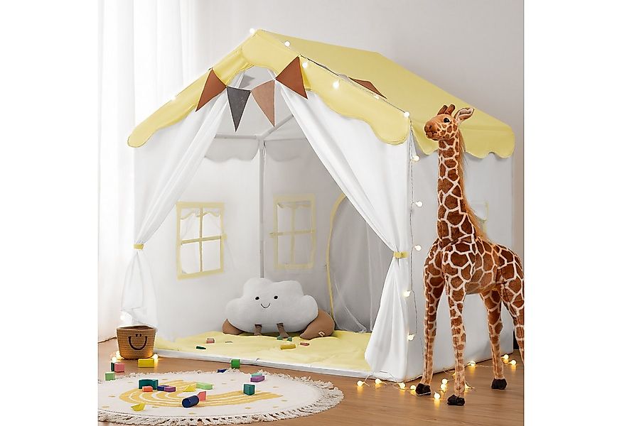 besrey Spielzelt 2 IN 1 Kinderzelt, Kinder Spielhaus Indoor mit Lichtern Pr günstig online kaufen
