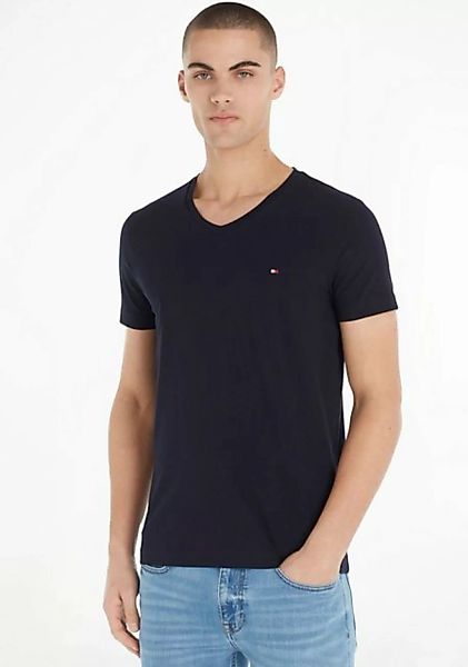 Tommy Hilfiger T-Shirt V-Shirt Stretch Slim günstig online kaufen