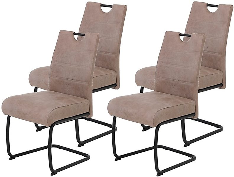 HELA Freischwinger »FLORA Freischwinger mit Griff, 140kg belastbar« (Set) 4 günstig online kaufen