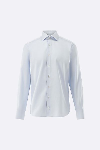 Natté Hemd mit Haifischkragen Tailor Fit günstig online kaufen