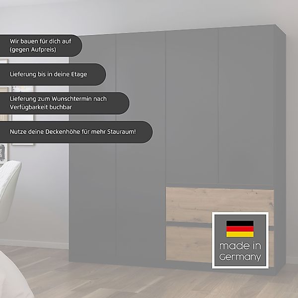 rauch Jugendzimmer-Set Komplettzimmer Schlafzimmer-Set (4-St) Jugendzimmer- günstig online kaufen