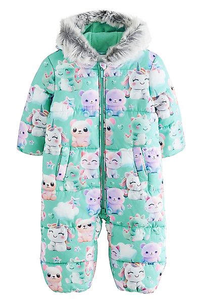 Next Schneeoverall Wasserabweisende Schneeanzug mit Print günstig online kaufen