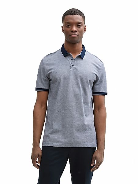 TOM TAILOR Denim Poloshirt, mit Kontrastdetails günstig online kaufen