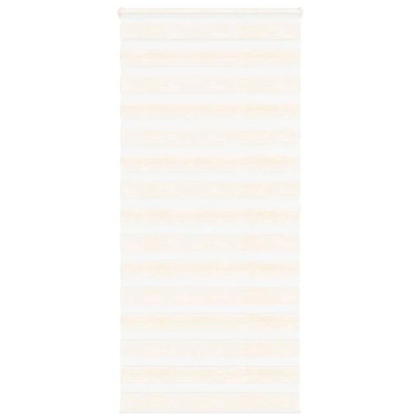 vidaXL Doppelrollo Marmorbeige 115x200cm Stoffbreite 110,9 cm Polyester 401 günstig online kaufen