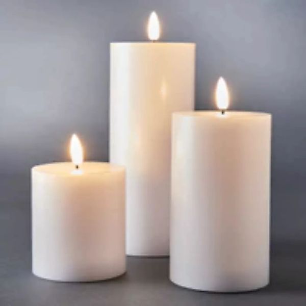 NORDIC LIGHT LED-Kerzen 3-tlg. mit Fernbedienung günstig online kaufen