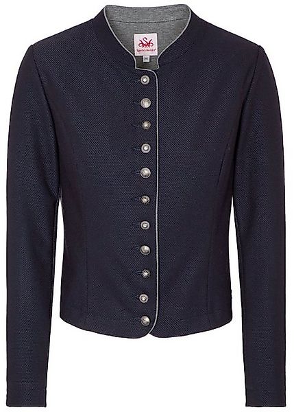Spieth & Wensky Trachtenstrickjacke Trachtenjacke Weike mit Stehkragen günstig online kaufen