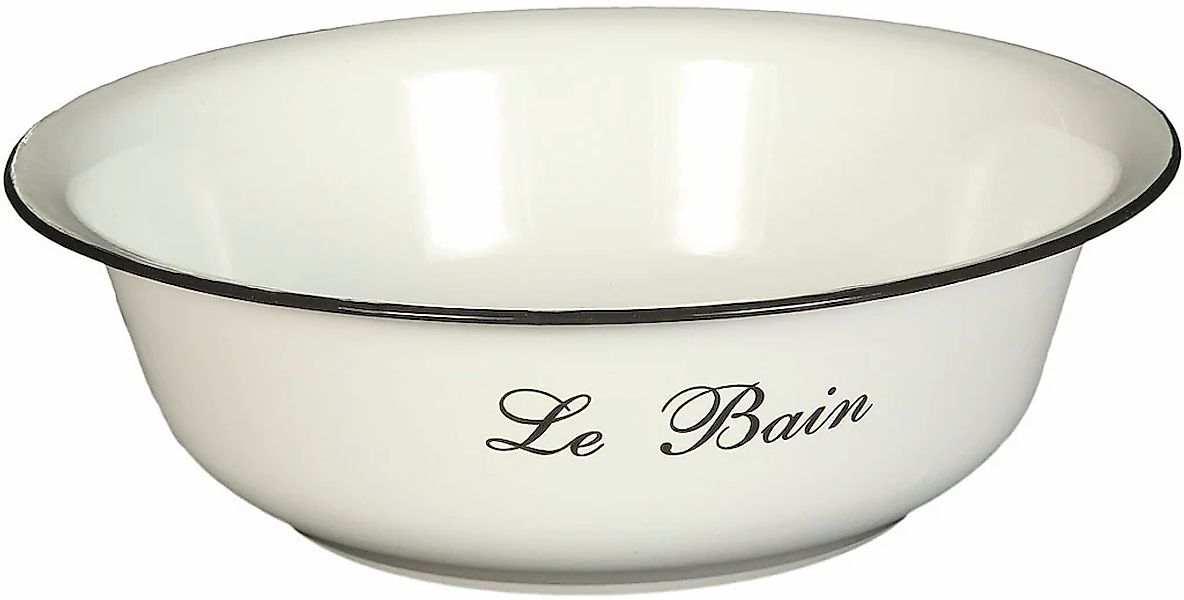 Ambiente Haus Waschschüssel "Waschschüssel aus Emaille 32 cm" 1 Stk. tlg. günstig online kaufen