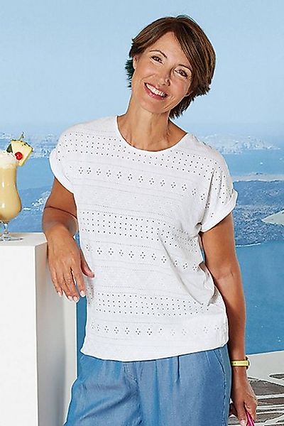 STOOKER WOMEN Kurzarmshirt "CLEA T-Shirt", Regular Fit T-Shirt mit dezentem günstig online kaufen