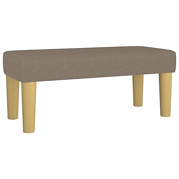 vidaXL Sitzbank Taupe 70x30x30 cm Stoff 346628 günstig online kaufen