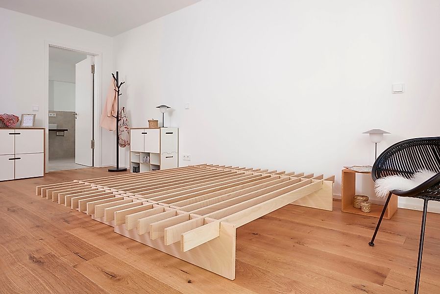 Tojo Futonbett "parallel", einfache Montage ohne Werkzeug, in verschiedenen günstig online kaufen