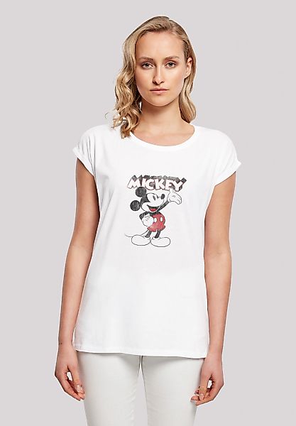 F4NT4STIC T-Shirt "Disney Mickey Mouse Presents Classic Micky Maus", Damen, günstig online kaufen