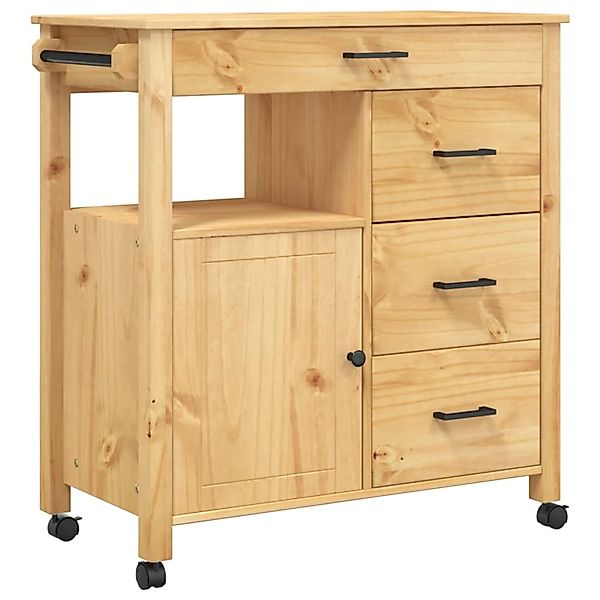 vidaXL Küchenwagen Küchenwagen MONZA 84x40x90 cm günstig online kaufen