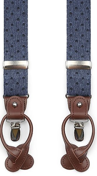 Suitable Luxe Hosenträger Denim Punkte - günstig online kaufen