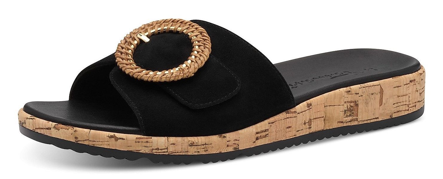 Tamaris Pantolette, Keilabsatz, Sommerschuh, Schlupfschuh mit günstig online kaufen
