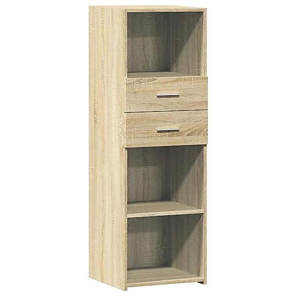vidaXL Highboard Sonoma-Eiche 40x42,5x124 cm Holzwerkstoff 846161 günstig online kaufen