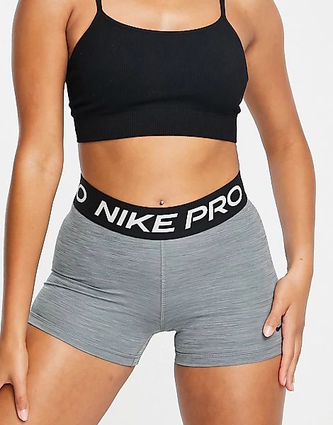 Nike – Pro Training – Graue Shorts, 3 Zoll günstig online kaufen