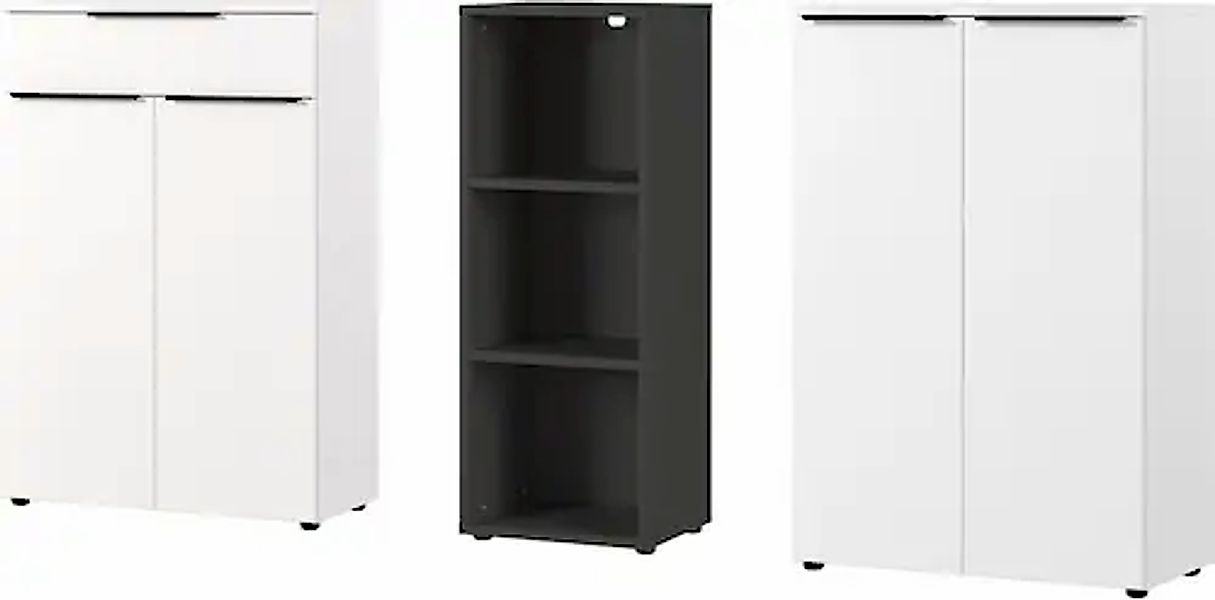 GERMANIA Büromöbel-Set »Mailand« 3 Stk. tlg. inkl. 2 Aktenschränken und Akt günstig online kaufen