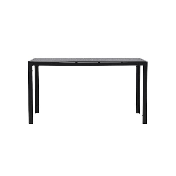 ebuy24 Mirko Gartentisch Schwarz 140x80 günstig online kaufen