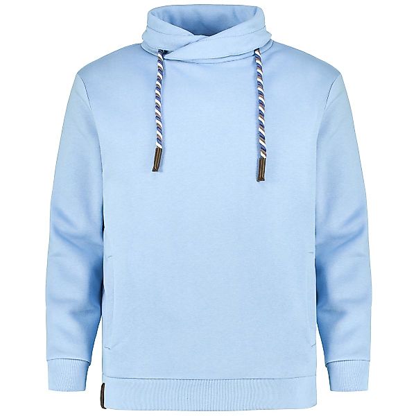 RAGMAN Sweatshirt aus Baumwollmischung Farbe hellblau Größe: 6XL günstig online kaufen