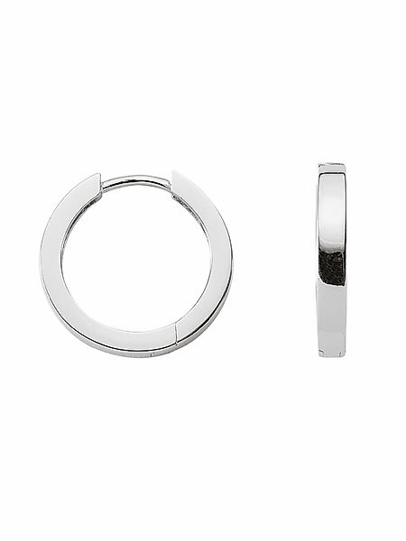 Adelia´s Paar Ohrhänger "1 Paar 925 Silber Ohrringe / Creolen Ø 11,4 mm", 9 günstig online kaufen