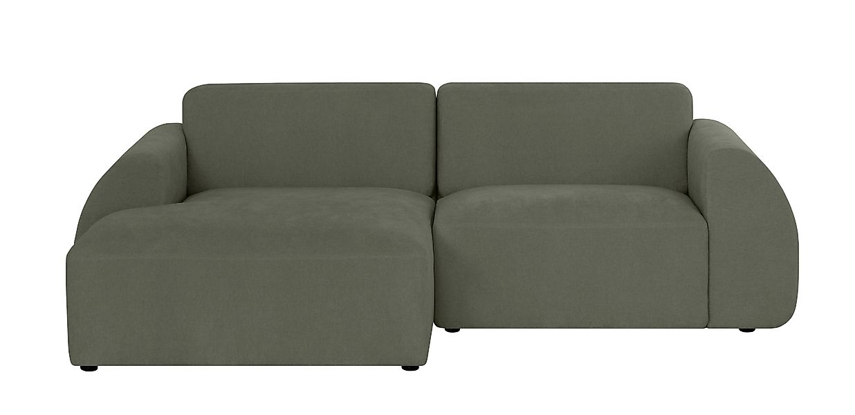 NADUVI Collection | Ecksofa Mattis links 2,5-Sitzer Bouclé günstig online kaufen