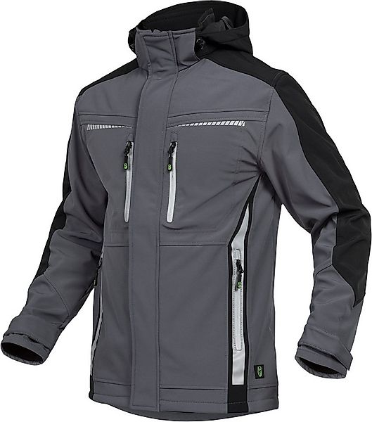 Leibwächter Softshelljacke Flex-Line Herren Übergangsjacke mit Kapuze (atmu günstig online kaufen