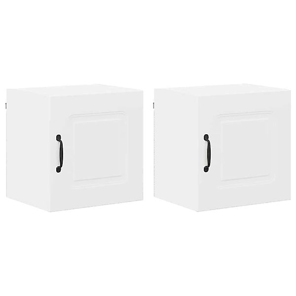 vidaXL Küchenwandschrank 2 Stk Weiß 40 x 31 x 40 cm Holzwerkstoff 884515 günstig online kaufen