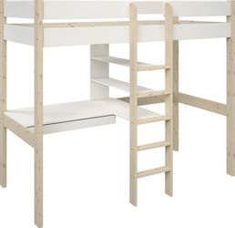 Lüttenhütt Hochbett "Stockbett, Kinderbett, "ROBIN " FSC zertifiziertes Mas günstig online kaufen